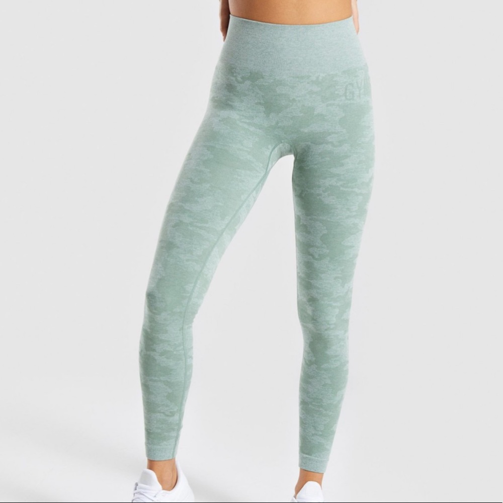 Gym shark camo seamless legging